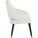 Adelaide Calico Cream Dining Armchair